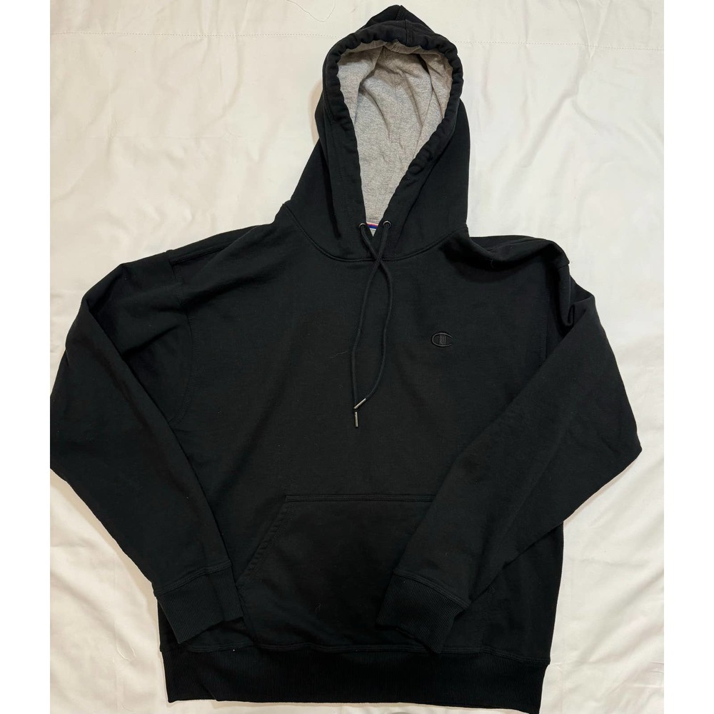 Men's Black Champion Lined Hoodie